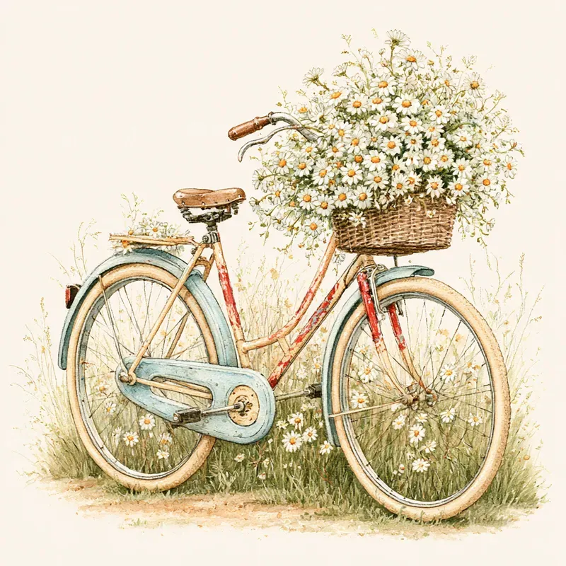 Summer Daisy Meadow Ephemera