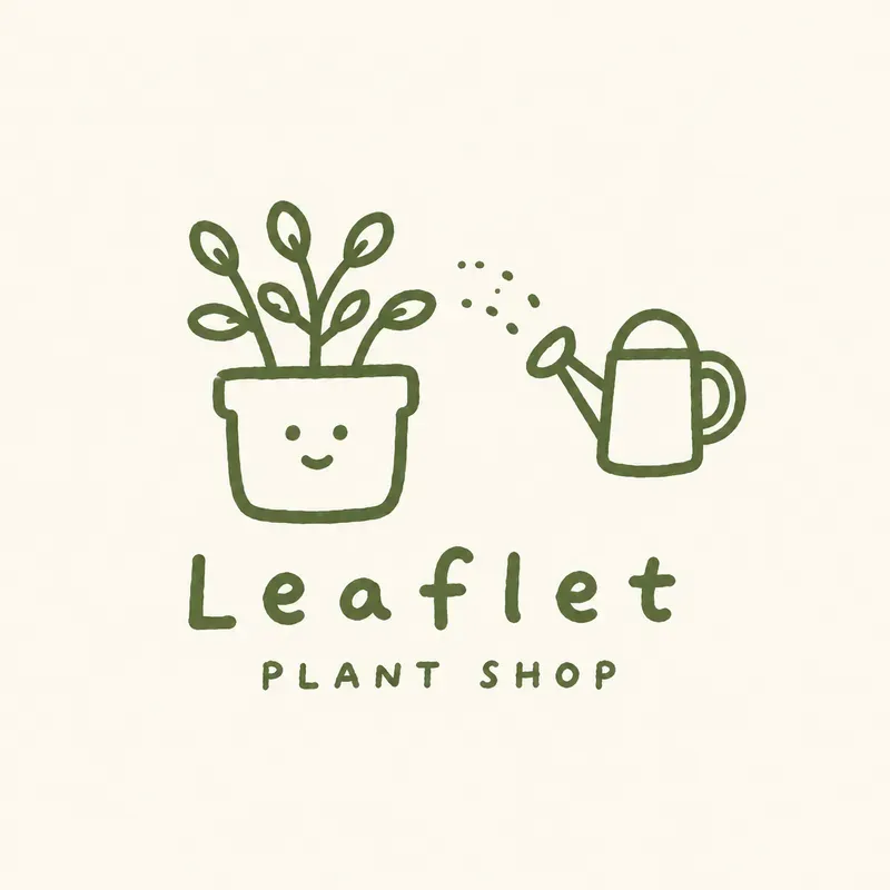 Minimal Handdrawn Mascot Logo Generator