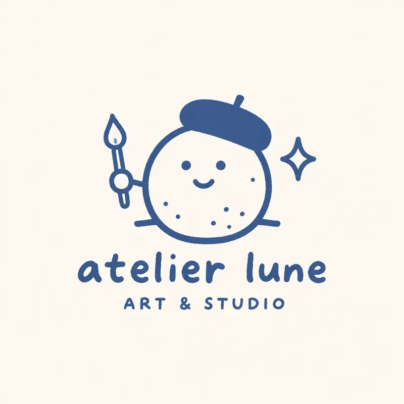 Minimal Handdrawn Mascot Logo Generator