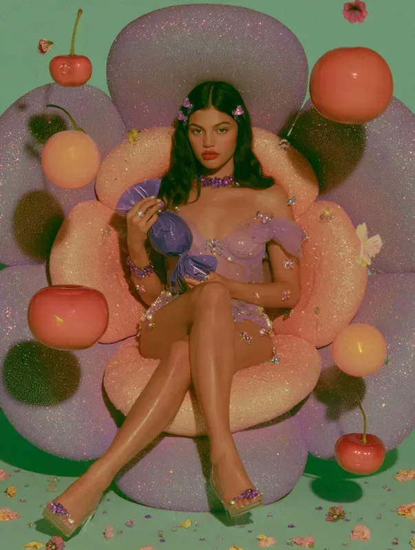 Surreal Flower Throne Ultra Fantasies
