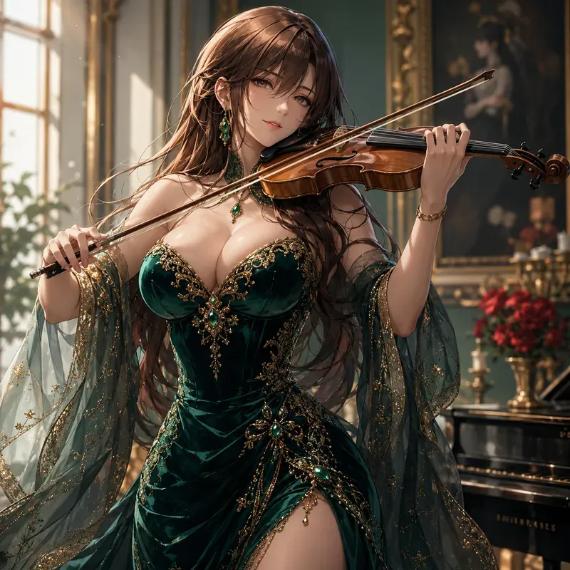 Elegant Glamour Anime Women Collections