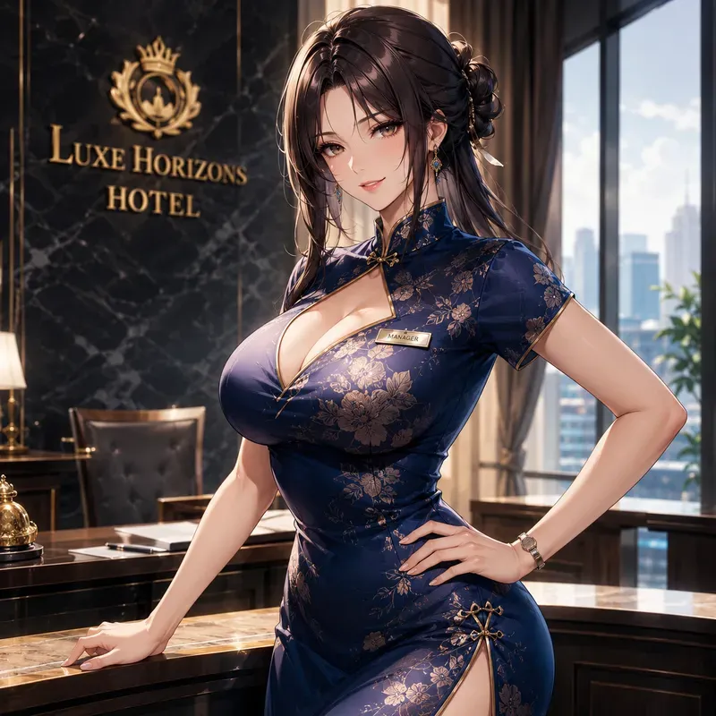 Elegant Glamour Anime Women Collections