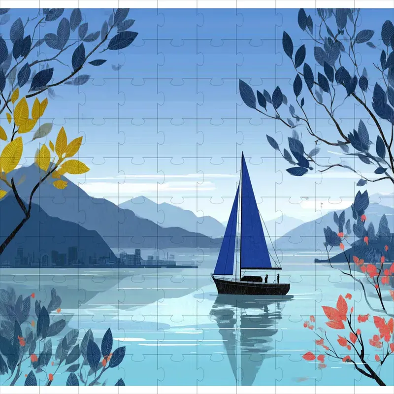 Editorial Coastal Folk Prints Painterly