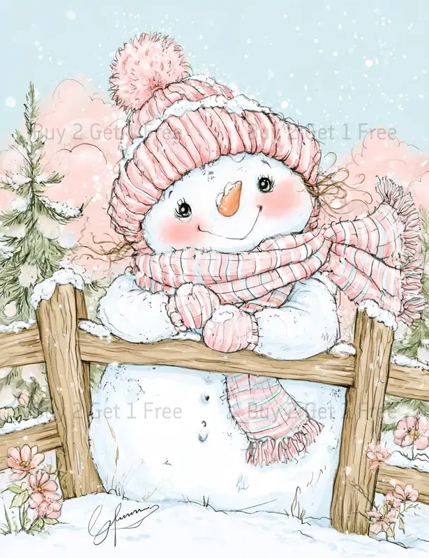 Snowman Christmas Junk Journals