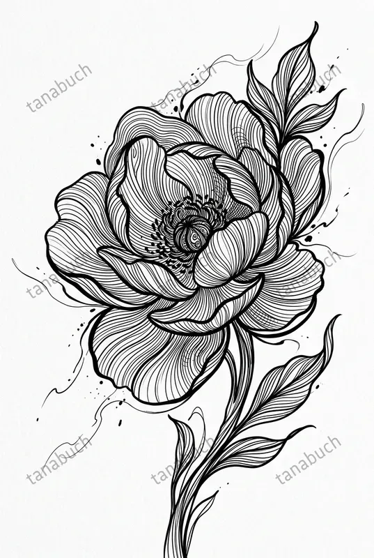 Inkwave Line Art