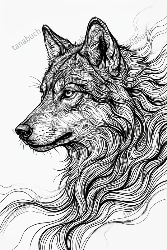 Inkwave Line Art