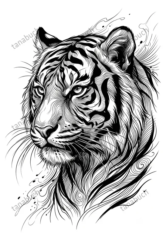 Inkwave Line Art