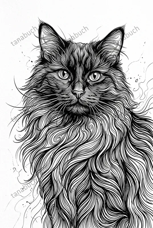 Inkwave Line Art