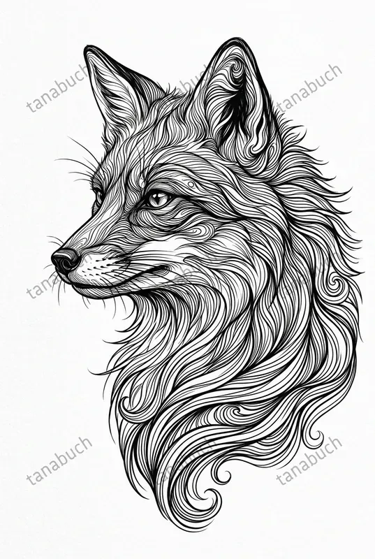 Inkwave Line Art