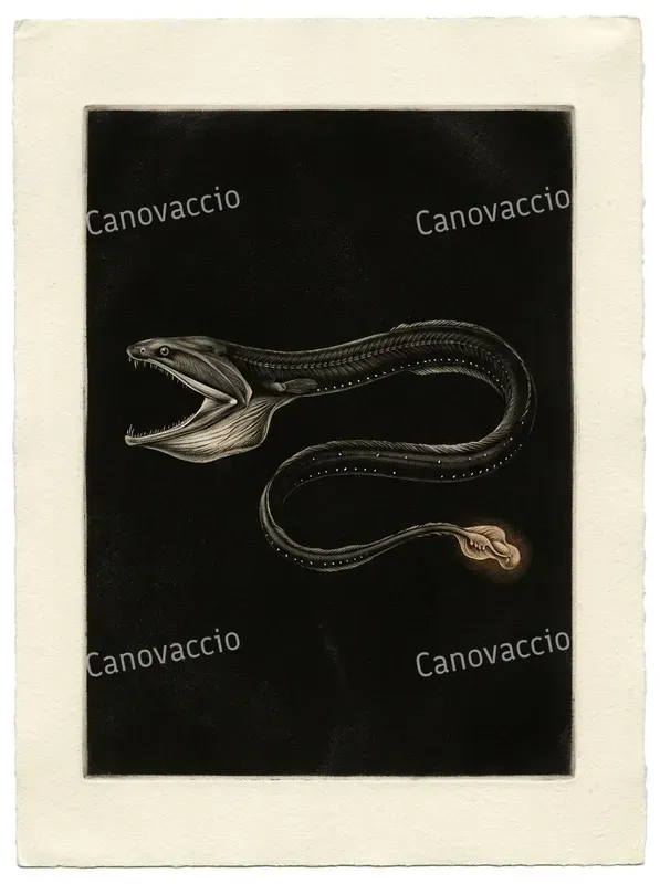 Mezzotint Abyssal Specimen Prints