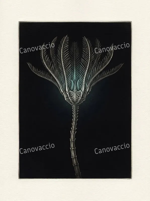 Mezzotint Abyssal Specimen Prints