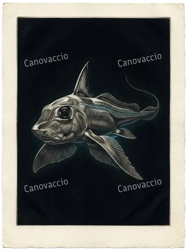 Mezzotint Abyssal Specimen Prints