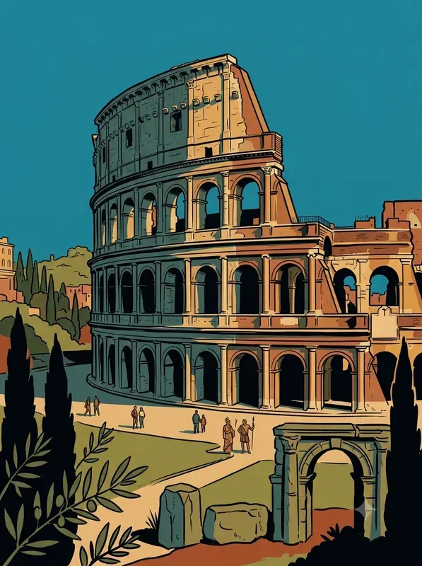 Bold Graphic Urban Travel Posters
