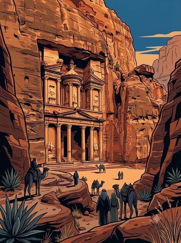 Bold Graphic Urban Travel Posters