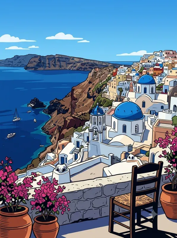Bold Graphic Urban Travel Posters