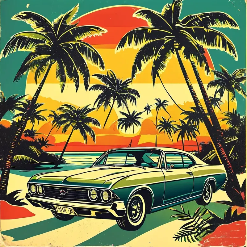 Vintage Retro For Tshirts