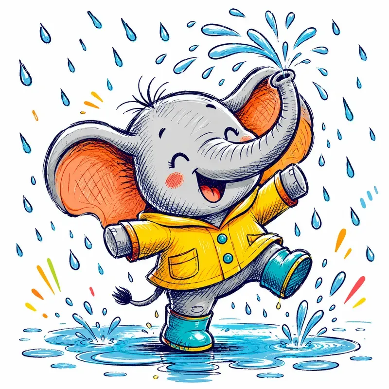 Rainy Day Animal Doodles