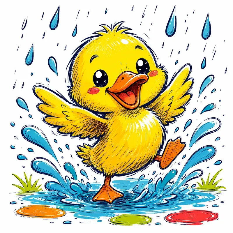 Rainy Day Animal Doodles