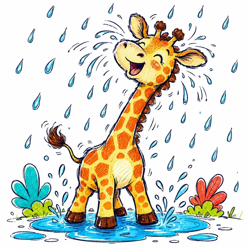 Rainy Day Animal Doodles