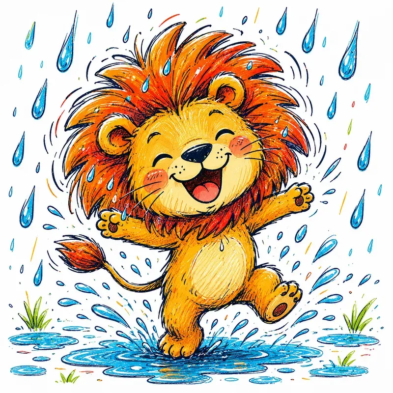 Rainy Day Animal Doodles