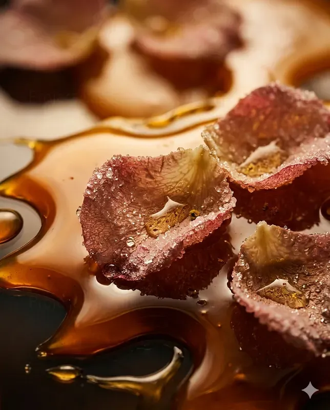 Macro Floral Gastronomy Visuals