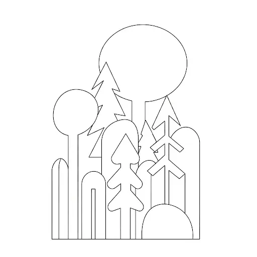 Custom Abstract Coloring Pages