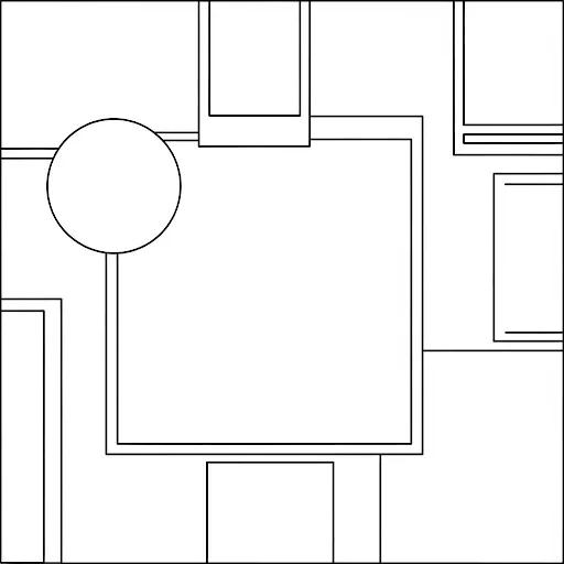 Custom Abstract Coloring Pages