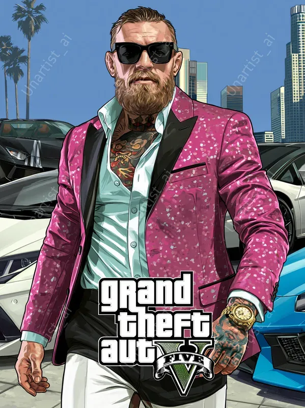 Sports Star Gta V Character Art