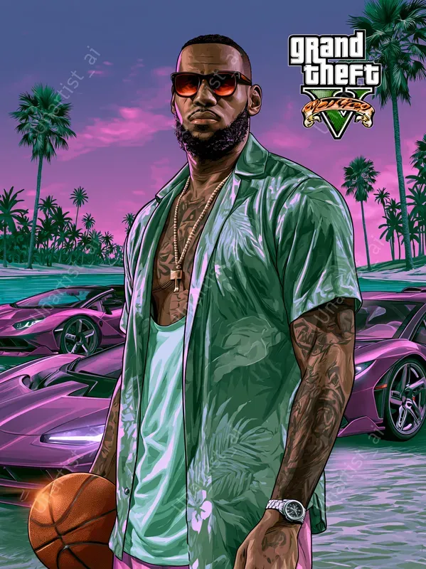 Sports Star Gta V Character Art