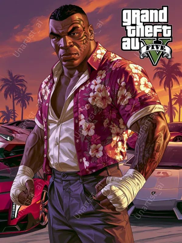 Sports Star Gta V Character Art