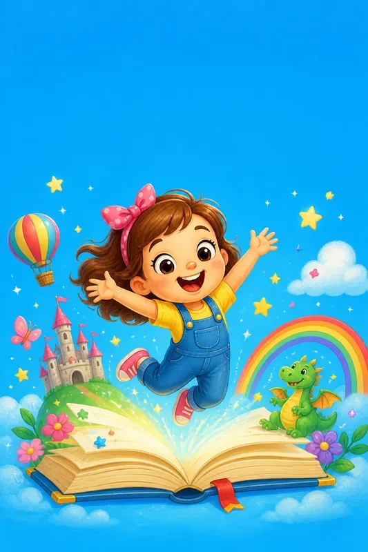 Childrens Book Front Covers Colorful
