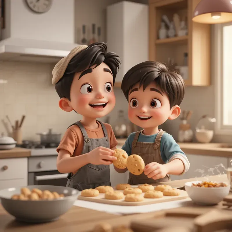 Cozy Cartoon Moments