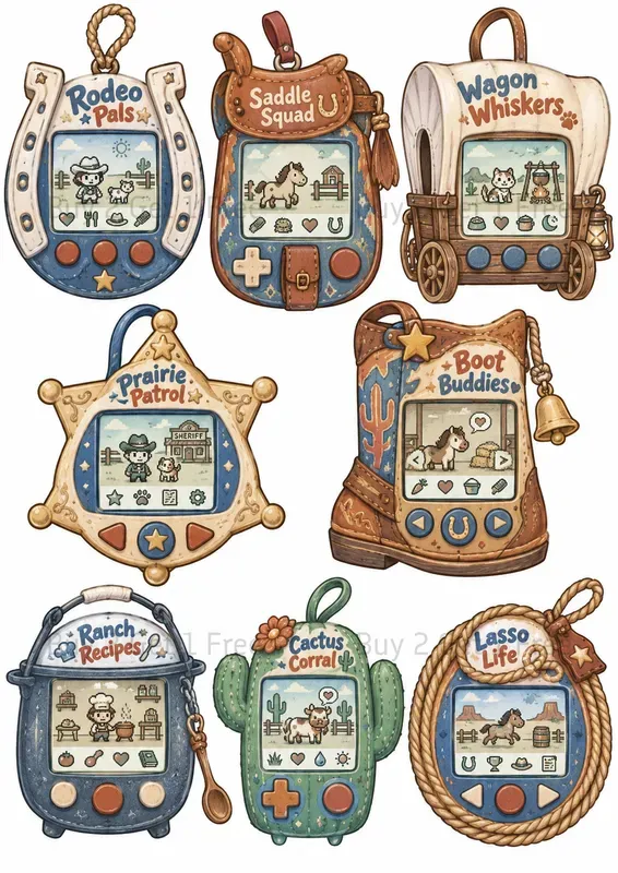 Digital Pet Handheld Collections