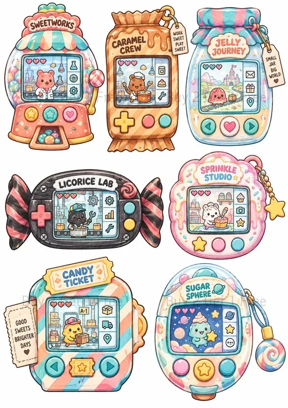 Digital Pet Handheld Collections