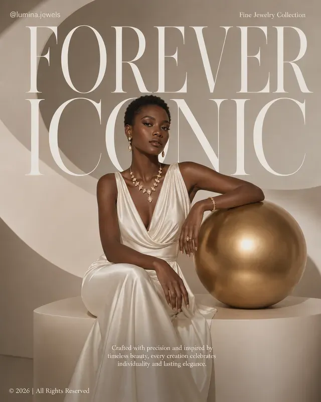 Luxury Hijab Editorial Advertisement Gens