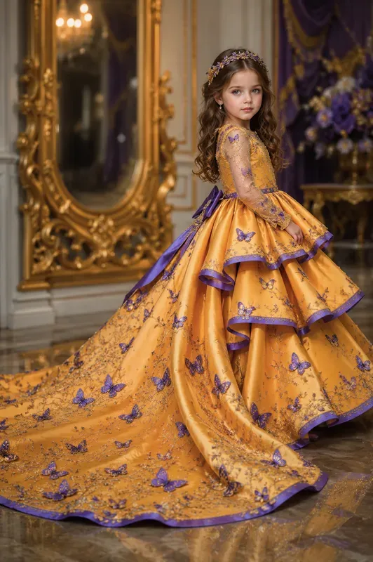 Luxury Couture Toddler Dresses Generator