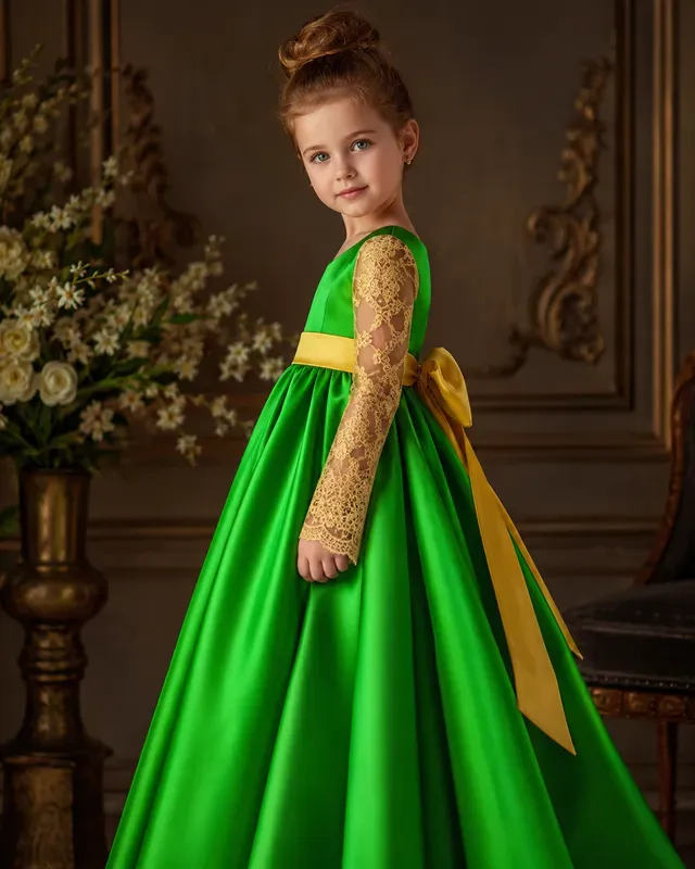 Luxury Couture Toddler Dresses Generator