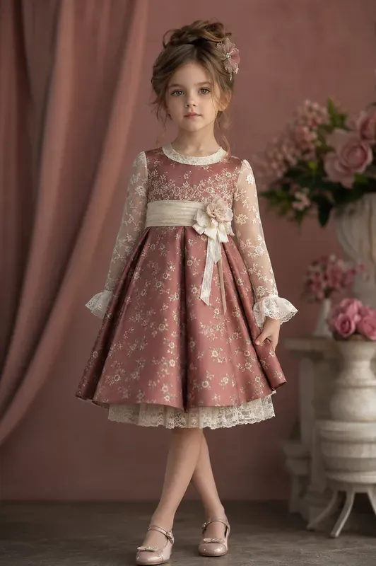 Luxury Couture Toddler Dresses Generator