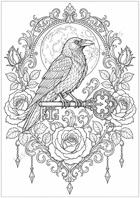 Dark Tattoo Coloring Pages