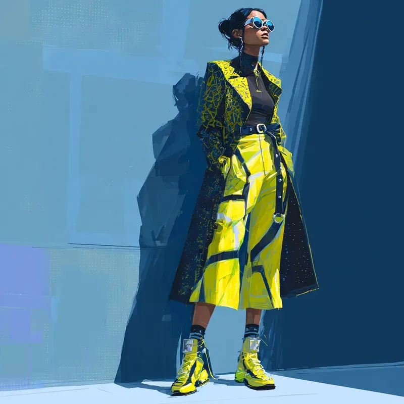 Neolux Cyber Fashion Editorials