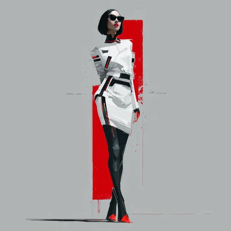 Neolux Cyber Fashion Editorials