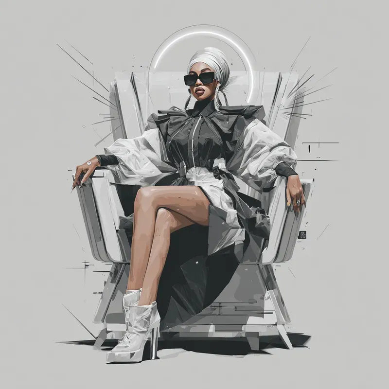 Neolux Cyber Fashion Editorials