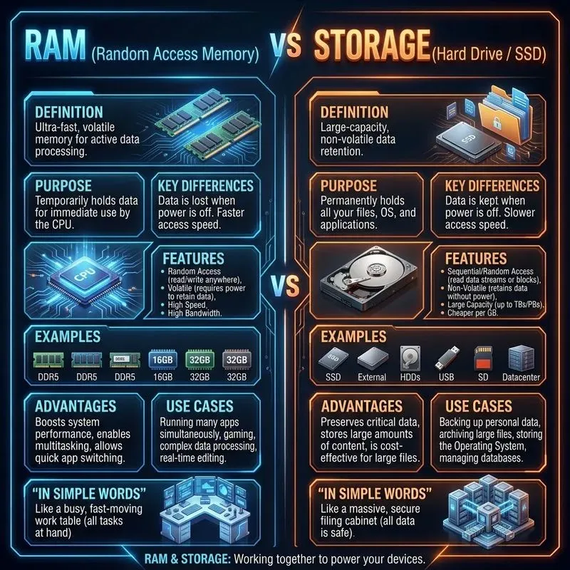 Futuristic Comparison Infographics
