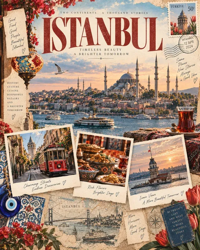 Vintage Travel City Poster Facebooks