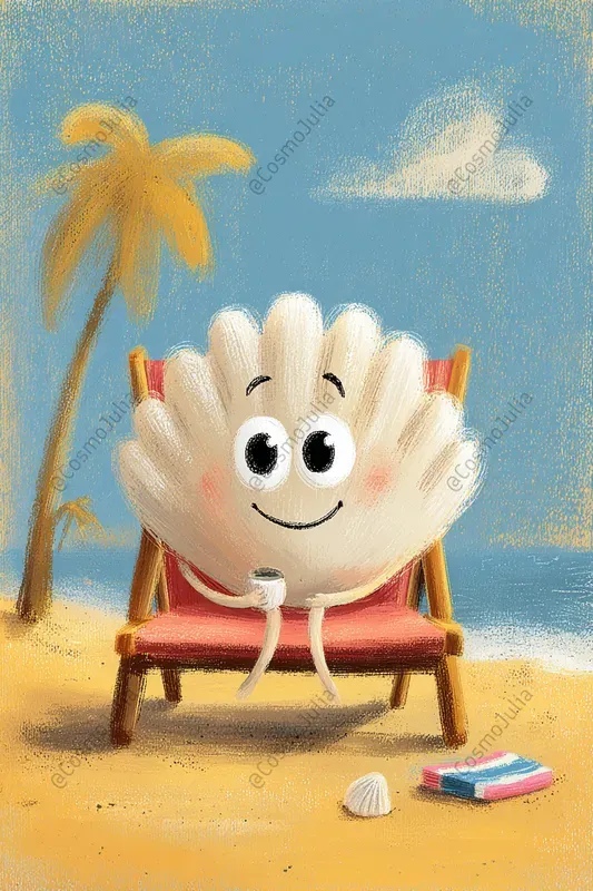 Funny Ocean Friends Kids Clipart