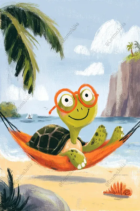 Funny Ocean Friends Kids Clipart