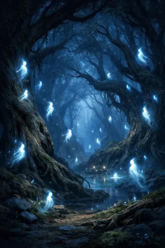 Magical Forest Illustration Generator