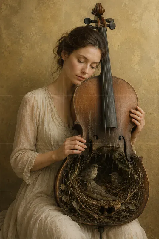 Surreal Thoughtful Character Portraits