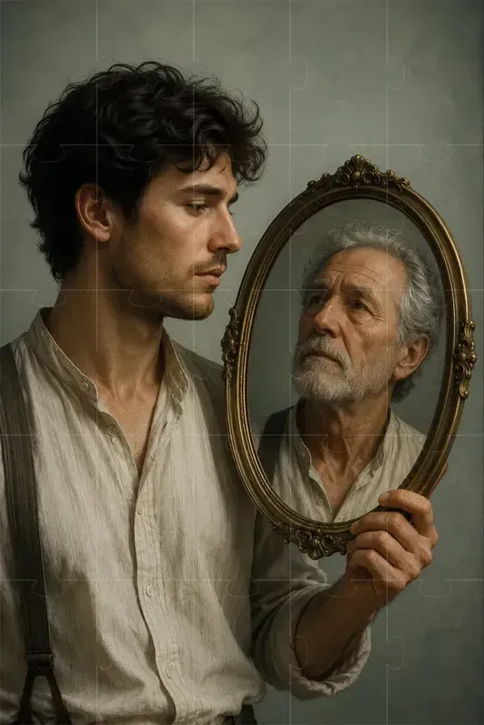 Surreal Thoughtful Character Portraits