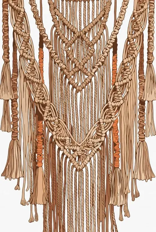 Boho 2D Home Decor Clip Art